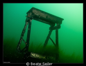 Old Workbench by Beate Seiler 